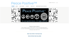 Desktop Screenshot of peacepositive.com